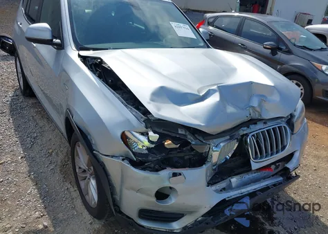 2017 BMW X3 Sdrive28I from USA, damaged, VIN 5UXWZ7C56H0V85841